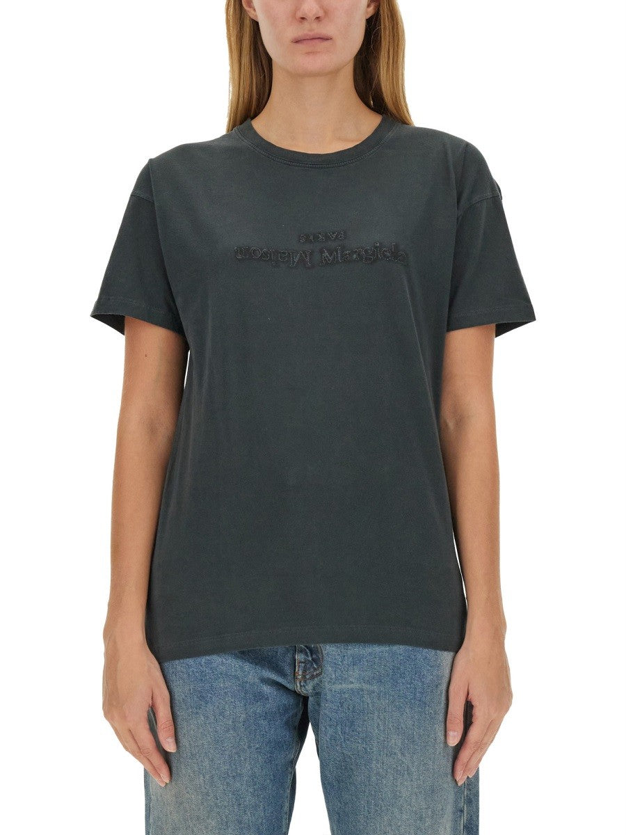 Maison Margiela - T-SHIRT WITH LOGO t-shirt-with-logo_f696be4d-d07e-4f5a-8007-c684c1bd3125