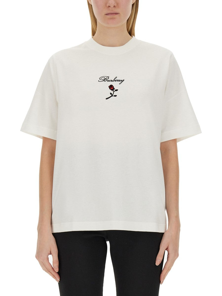 Burberry - T-SHIRT WITH LOGO t-shirt-with-logo_fadce882-f5c5-4842-9c2e-25af28b13608