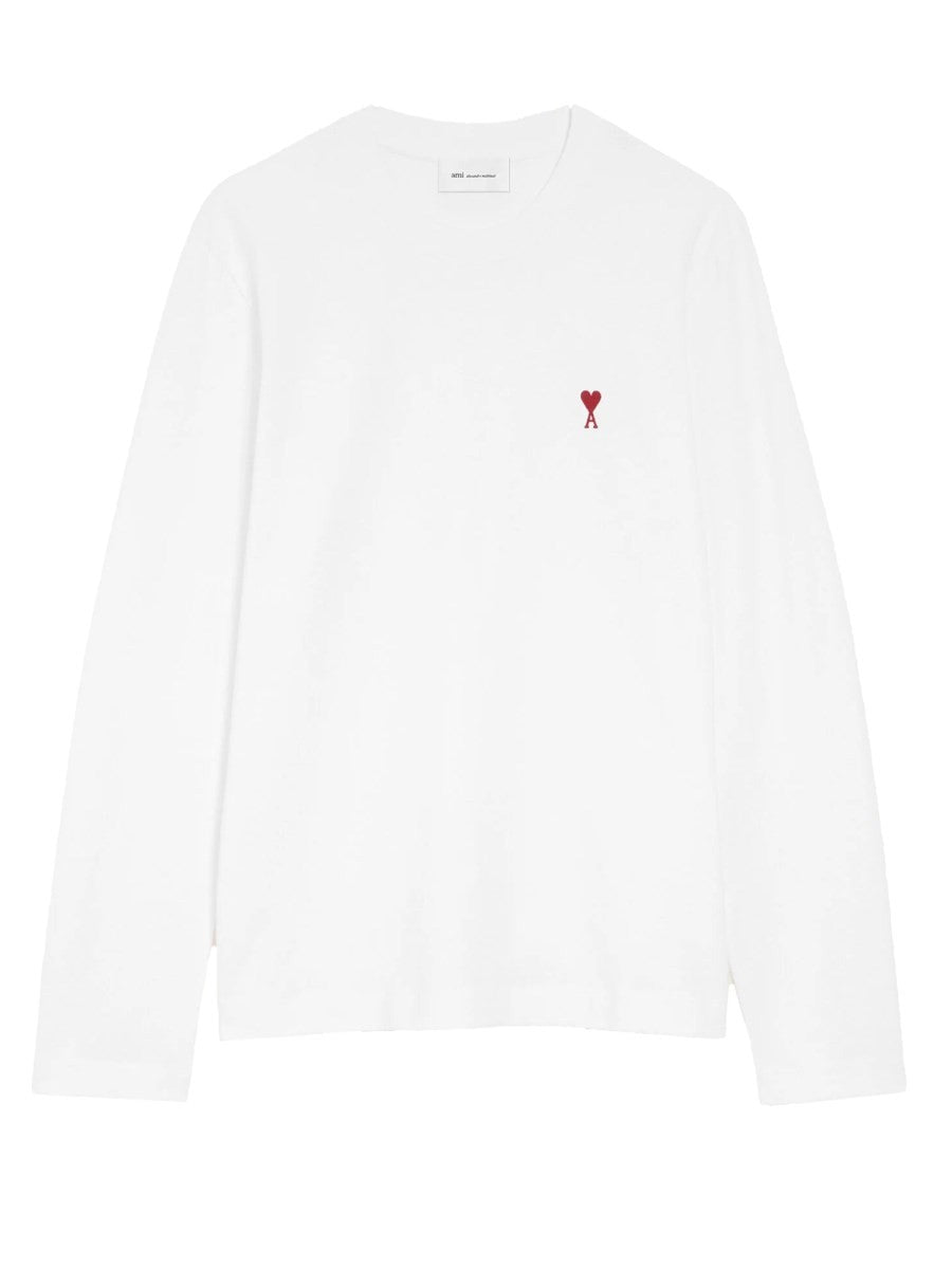 AMI PARIS T-SHIRT WITH LOGO Unisex