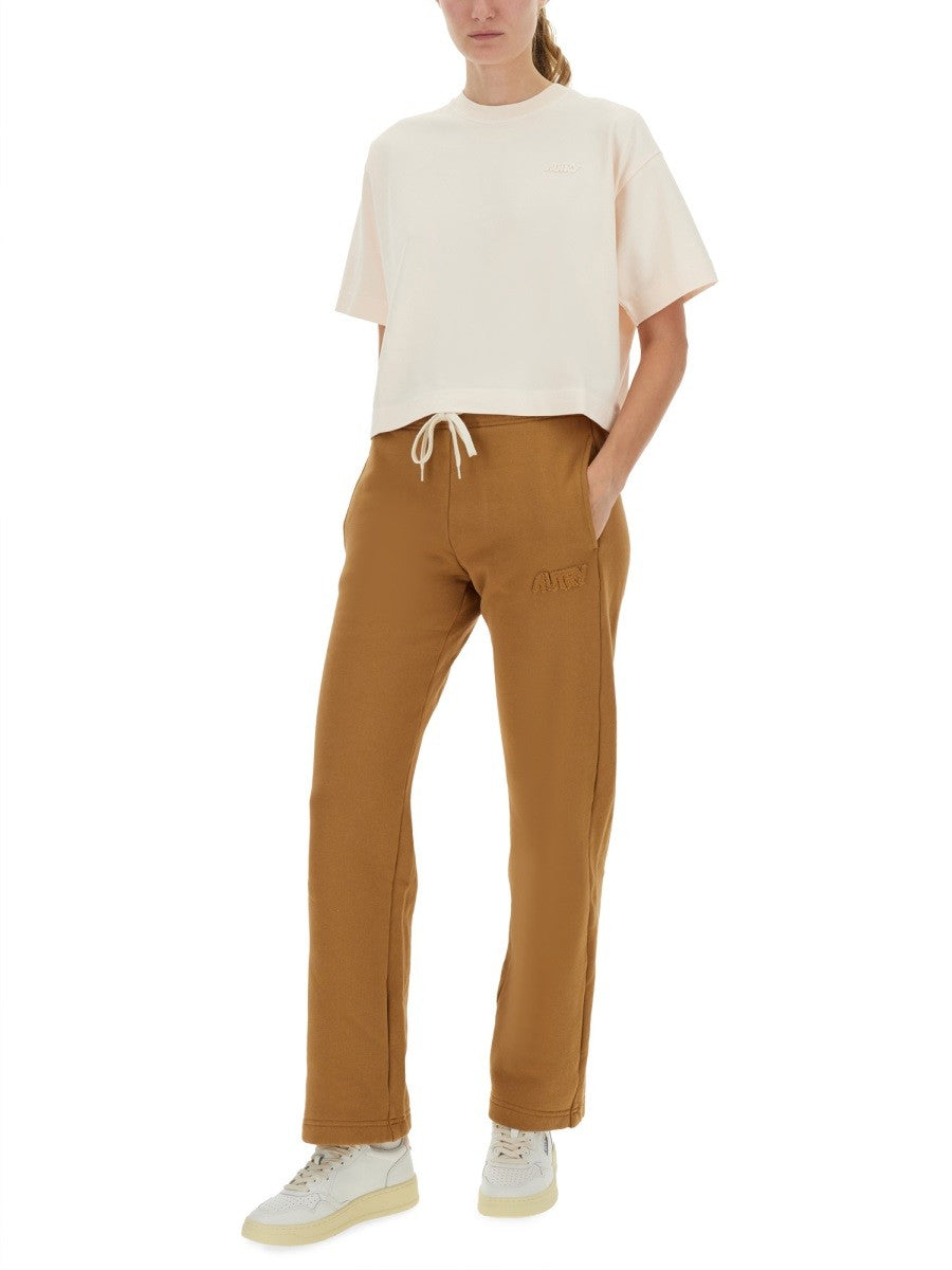 T-SHIRT WITH MATCHING LOGO