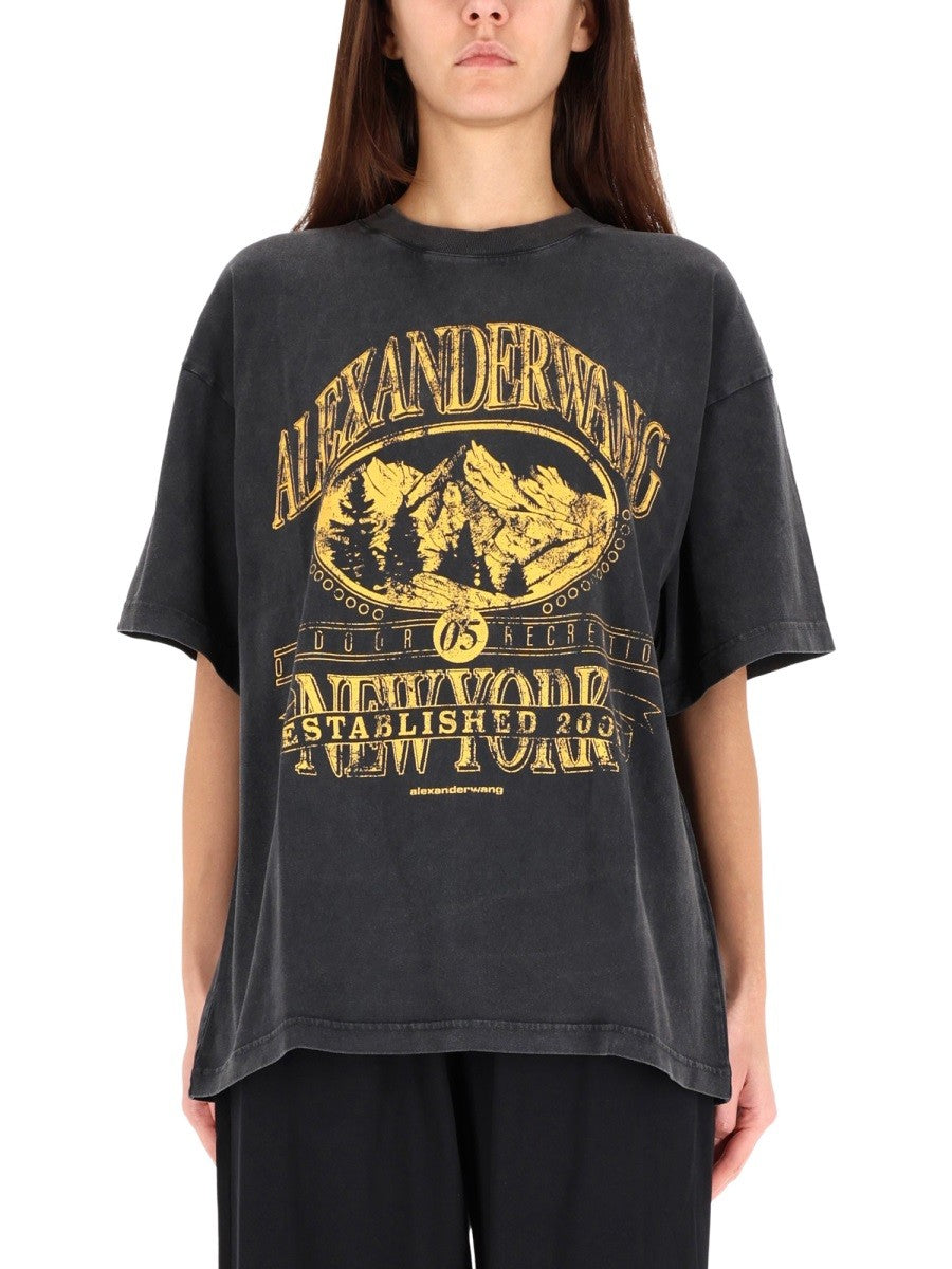 Alexander Wang Printed T-Shirt – Black t-shirt-with-print_06376295-37bd-4962-8d5e-fca8111d10b0