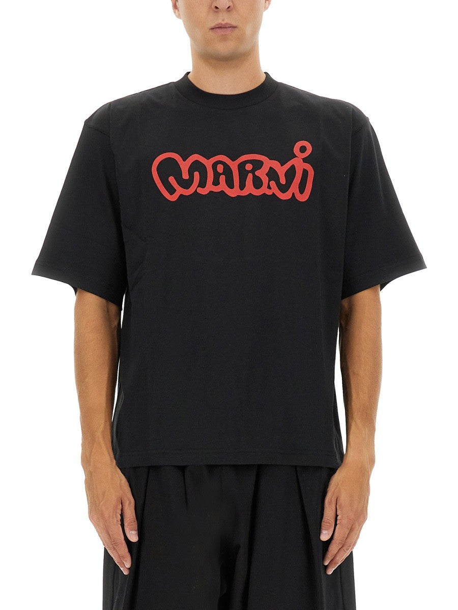 Marni Marni - T-SHIRT WITH PRINT
