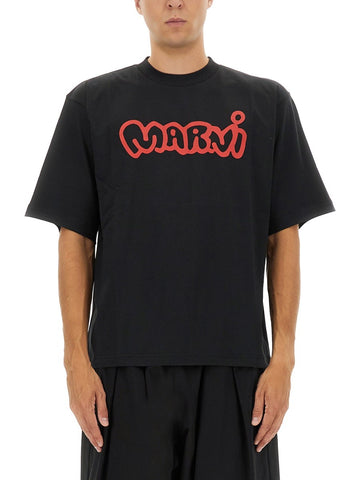 Marni Marni - T-SHIRT WITH PRINT