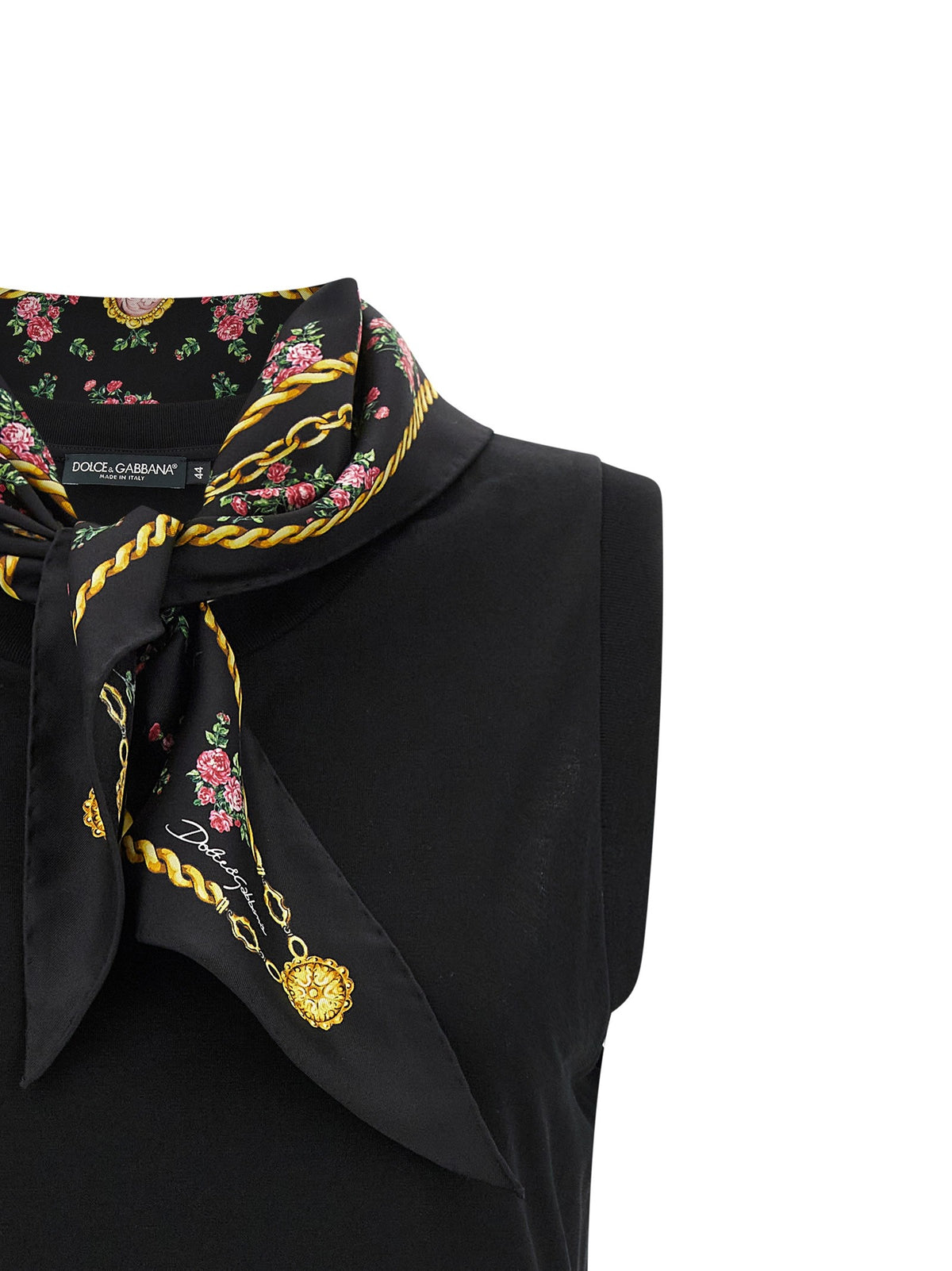 Dolce & Gabbana - T-shirt with scarf