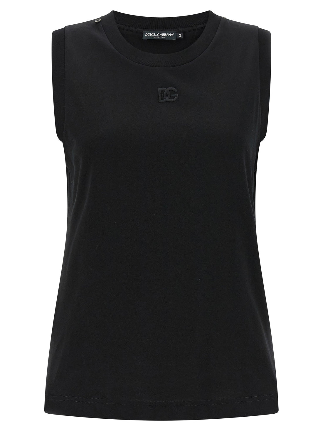 Dolce & Gabbana - T-shirt with scarf Black