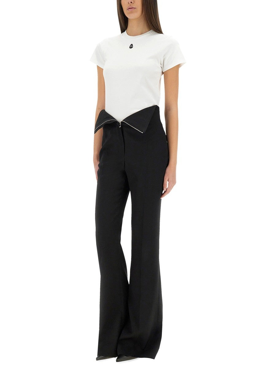 T-SHIRT WITH "SKULL" EMBROIDERY