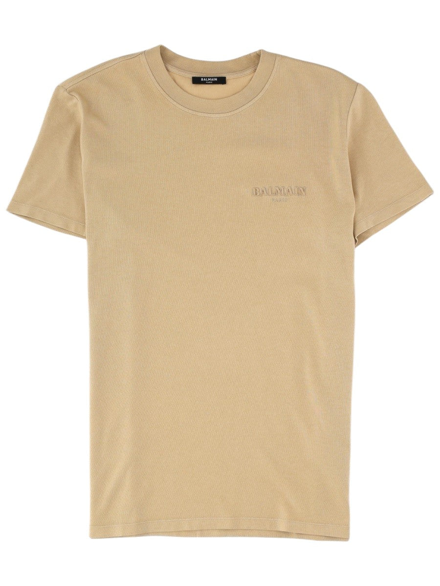 Balmain - T-SHIRT CON LOGO VINTAGE t-shirt_a14e5d3c-ac9c-4d16-9441-b6ca78e2dc04