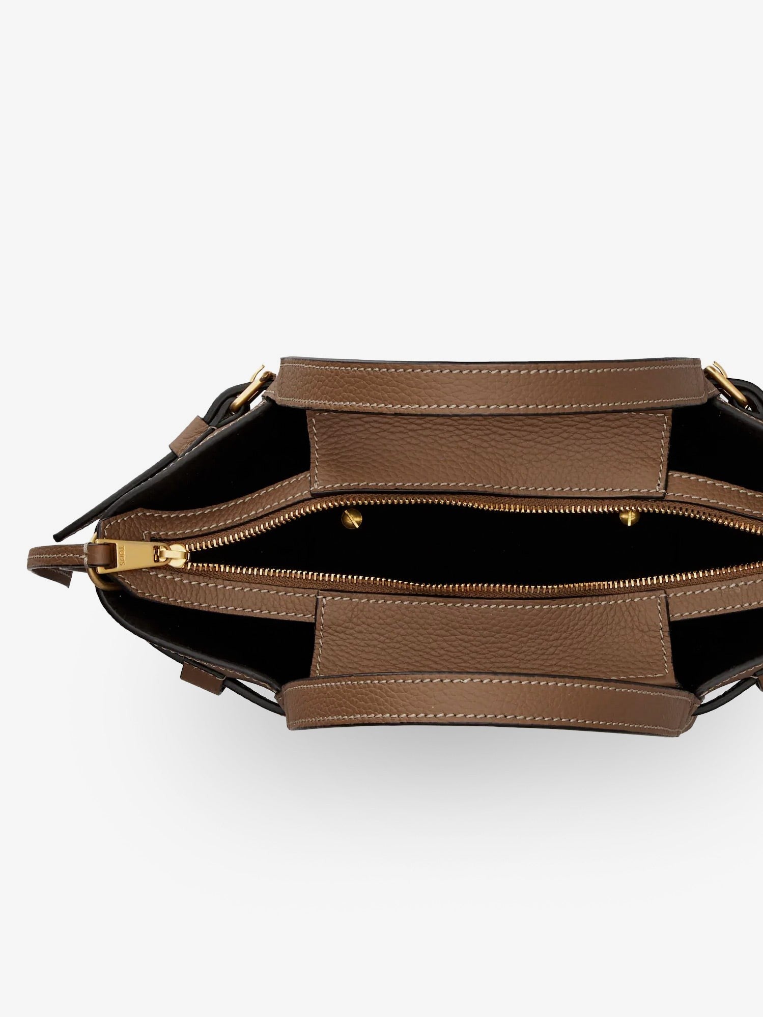 TOD'S - T Signature Leather Shopping Bag