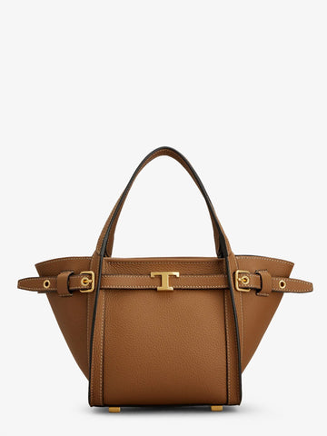 TOD'S - T Signature Leather Tote Bag