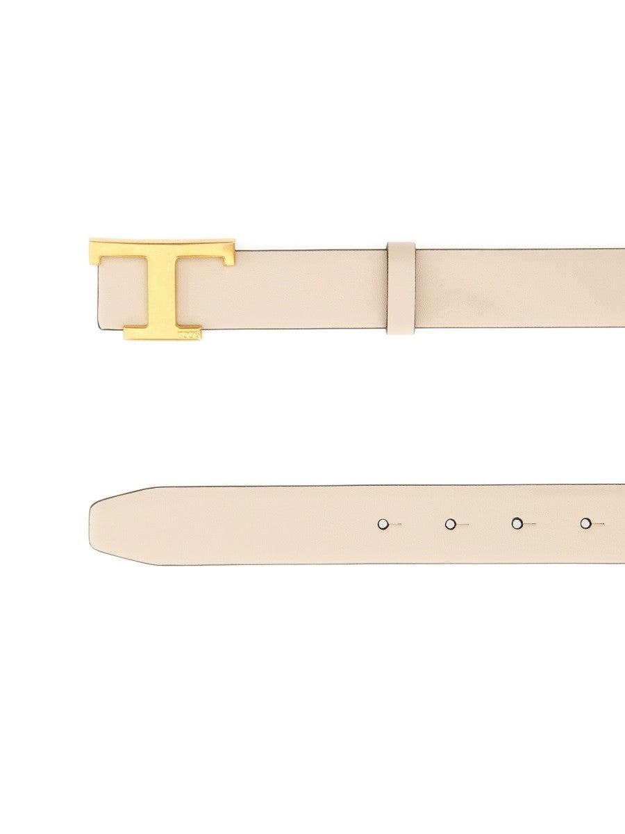 TOD'S TOD'S - "T TIMELESS" REVERSIBLE BELT