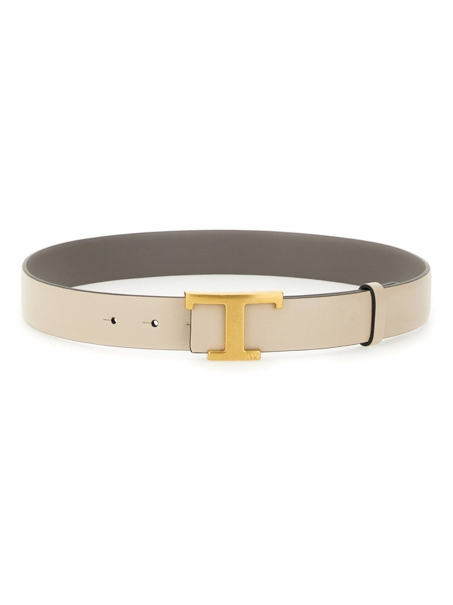 TOD'S TOD'S - "T TIMELESS" REVERSIBLE BELT
