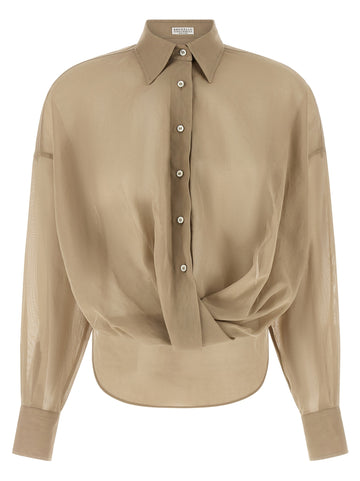 Brunello Cucinelli - Taffeta shirt taffeta-shirt
