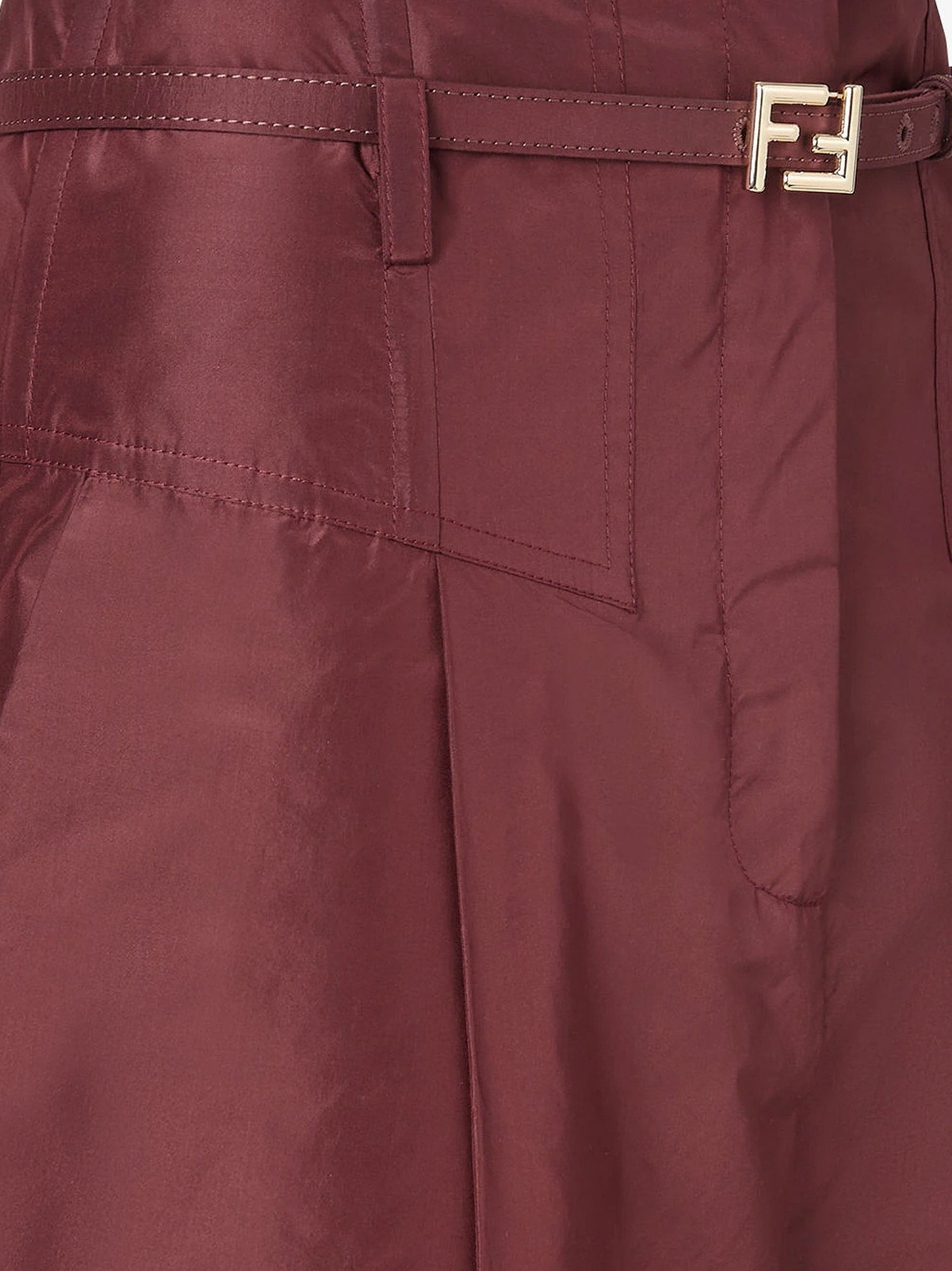 Fendi - Taffeta' trousers