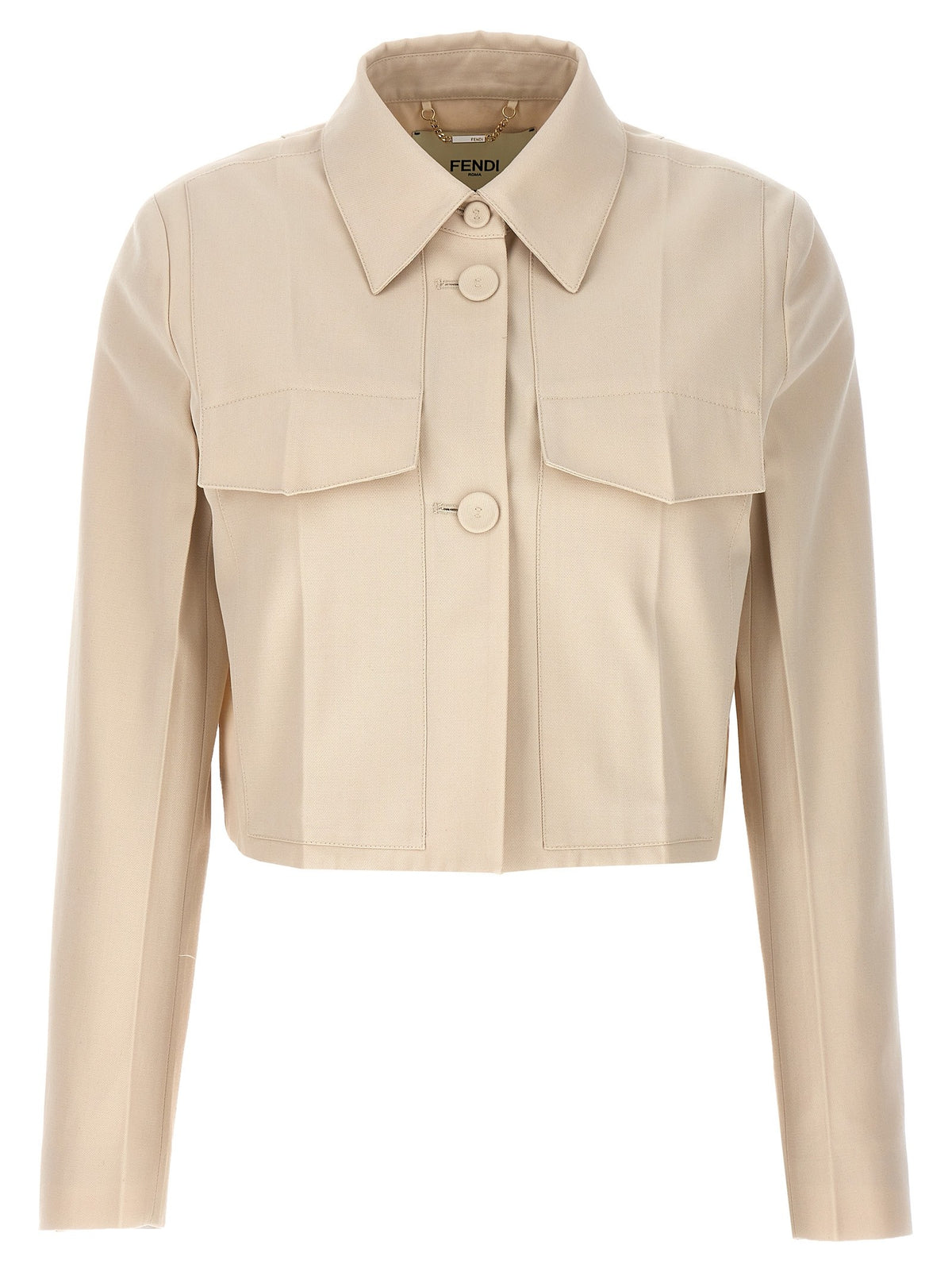 Fendi - Tailored crop jacket