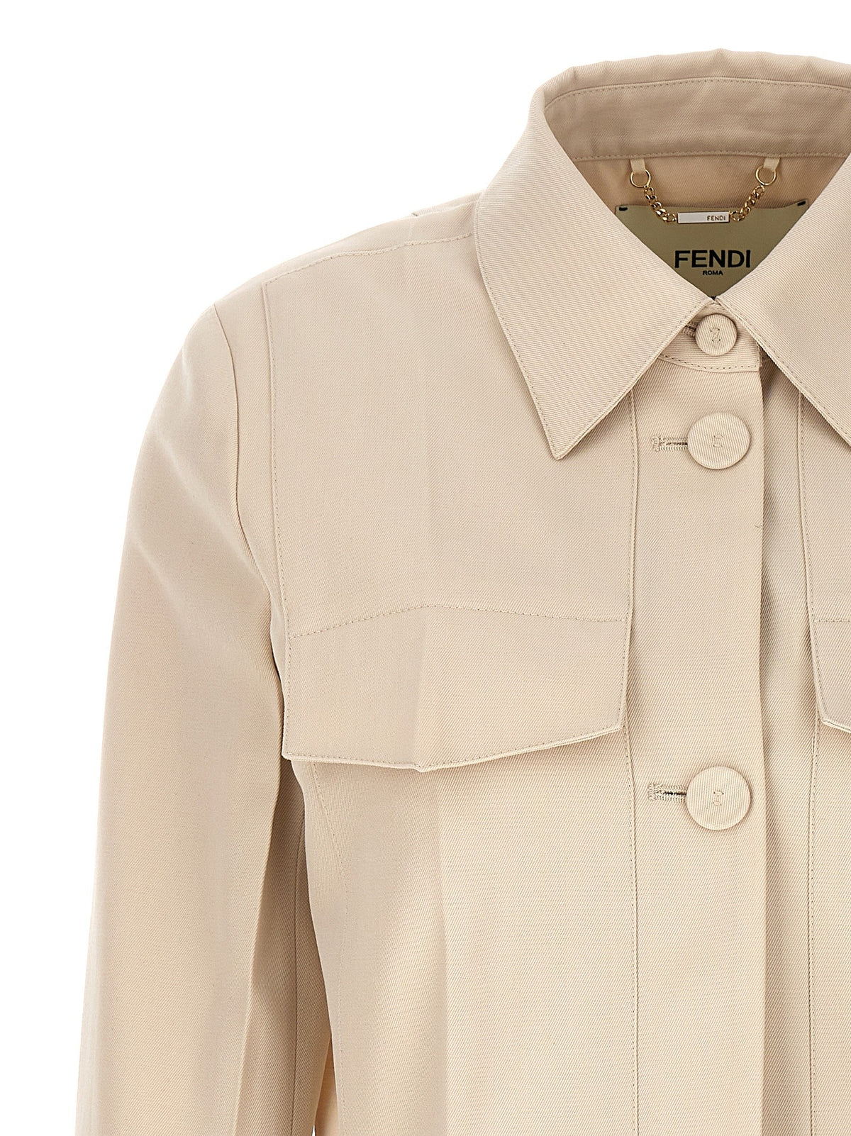 Fendi - Tailored crop jacket
