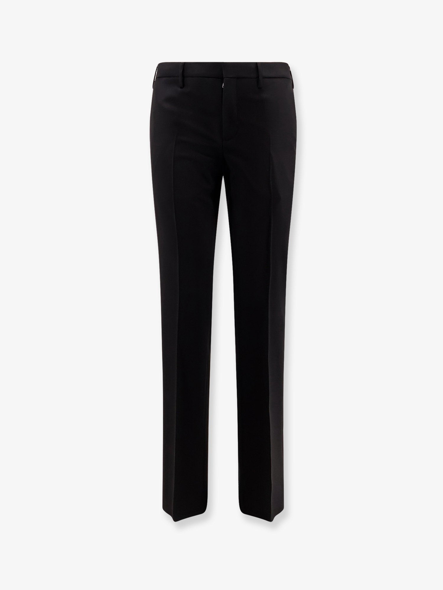 Tailored virgin wool trousers