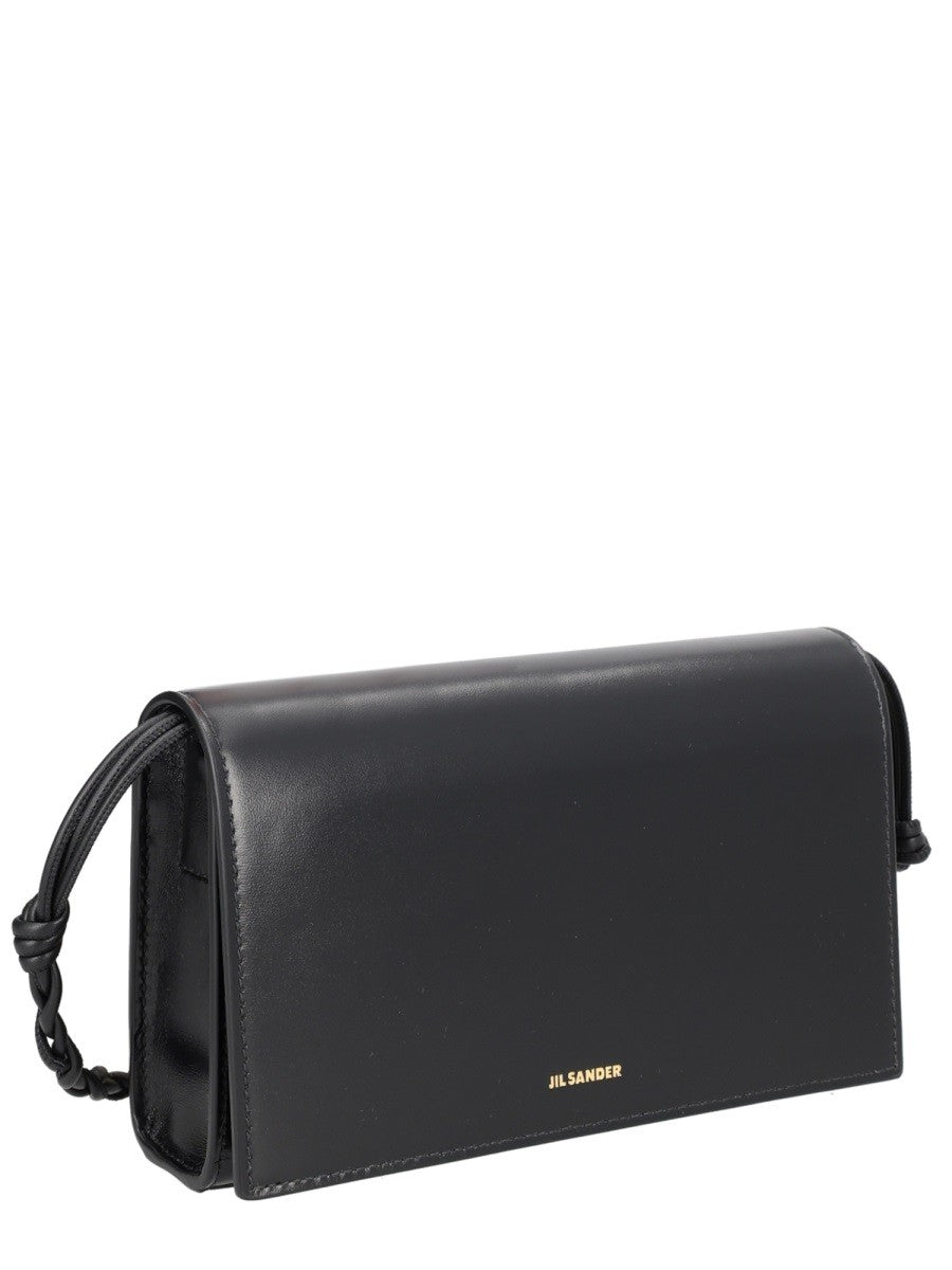 JIL SANDER "TANGLE" WALLET WITH LOGO