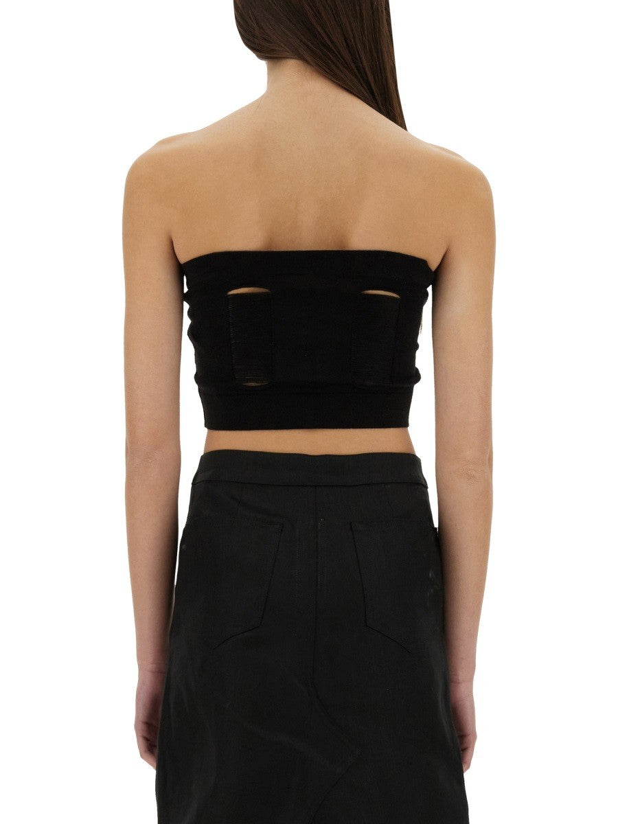 RICK OWENS - "TANJA BANDEAU" TOP