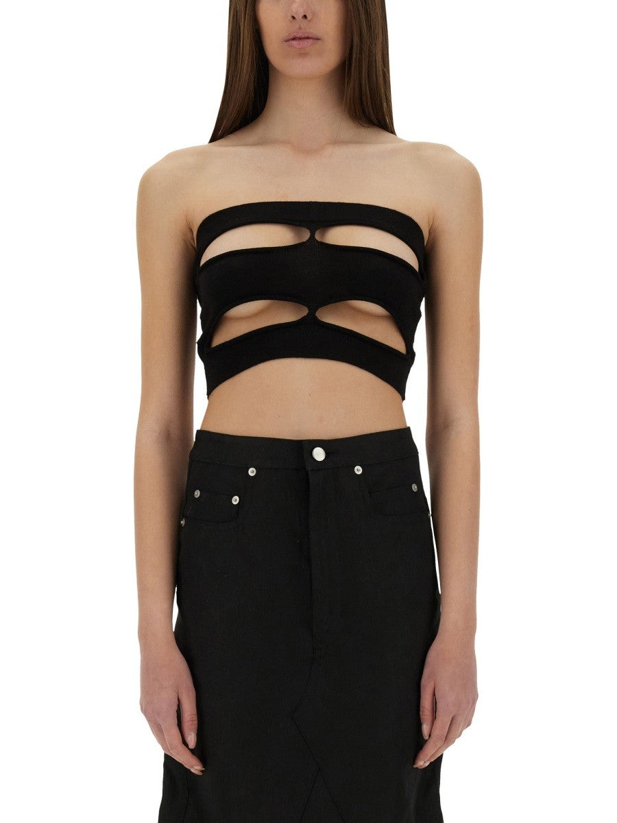 RICK OWENS - "TANJA BANDEAU" TOP