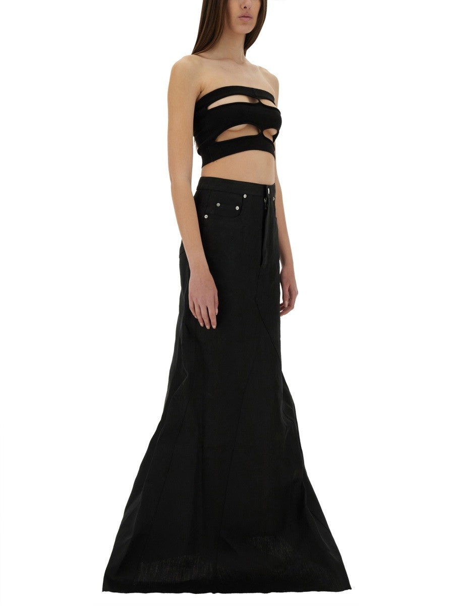 RICK OWENS - "TANJA BANDEAU" TOP