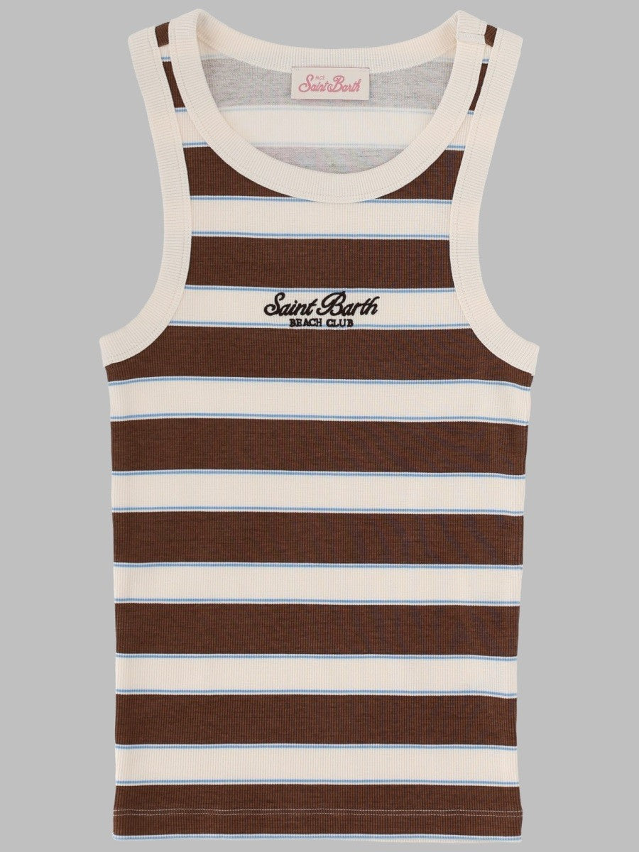 MC2 SAINT BARTH - TANK TOP "ADA" CON LOGO