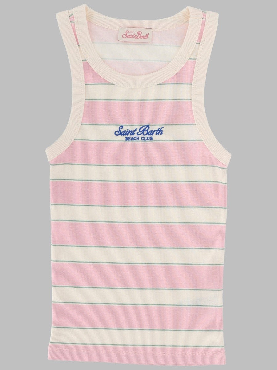 MC2 SAINT BARTH - TANK TOP "ADA" CON LOGO