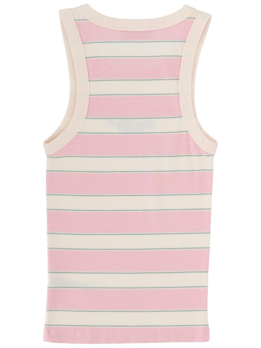 MC2 SAINT BARTH - Pink Striped Tank Top "ADA" with Logo tank-top-ada-con-logo_572b1a97-7900-4b9a-bf66-93dc975e781d