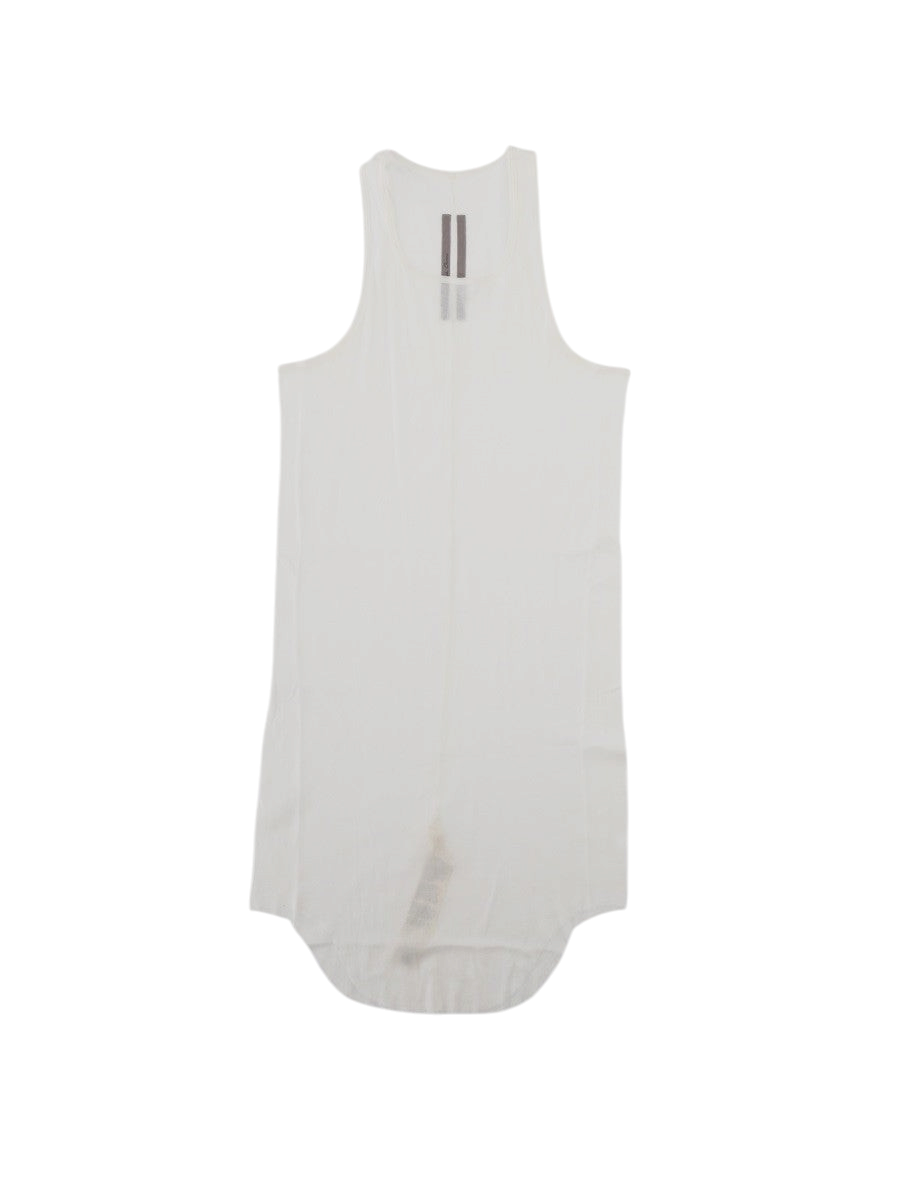 RICK OWENS - TANK TOP "BASIC RIB TANK" White