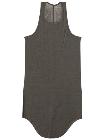 RICK OWENS - TANK TOP "BASIC RIB" Dove