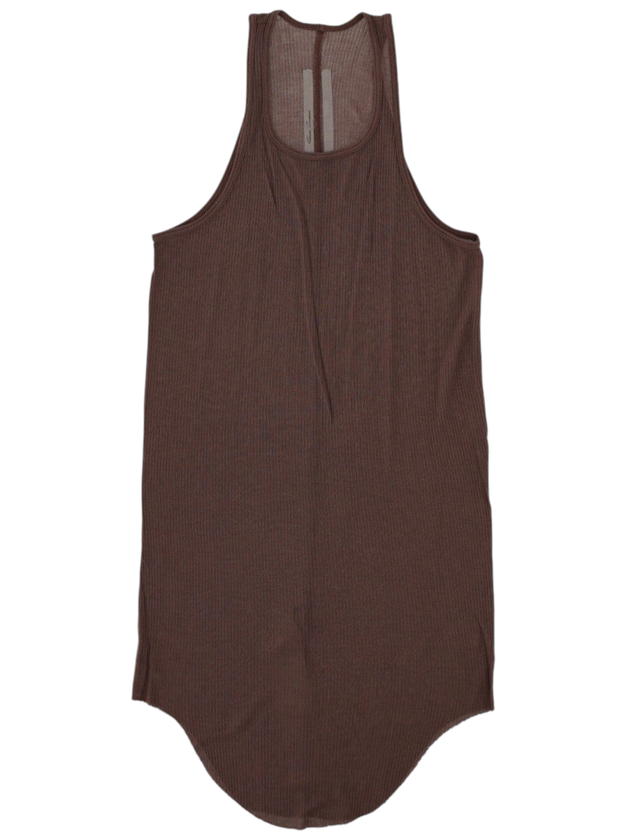 RICK OWENS - TANK TOP "BASIC RIB" Pink