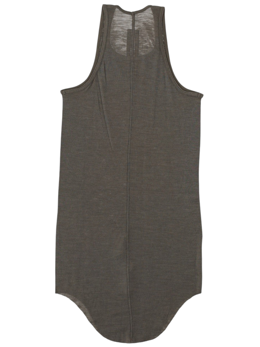 RICK OWENS - TANK TOP "BASIC RIB" Dove