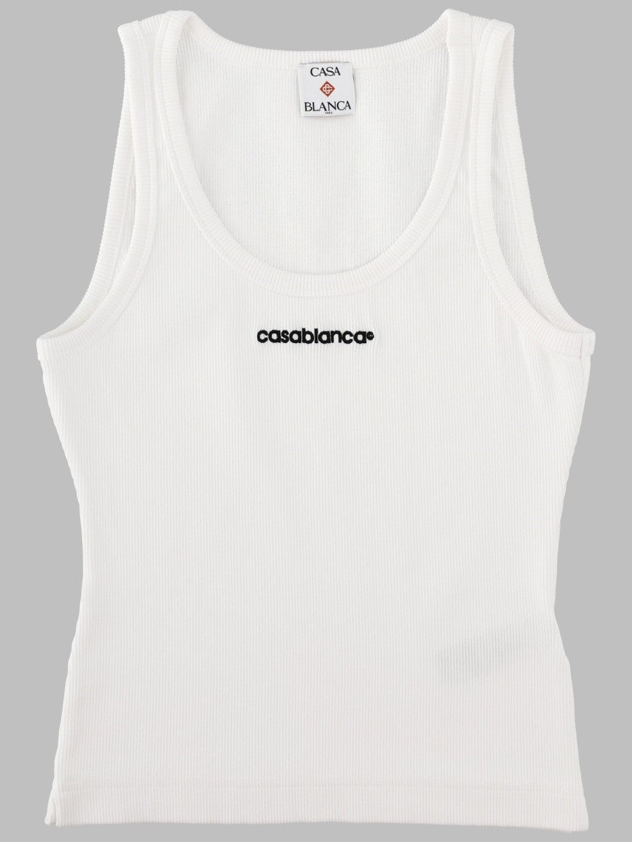 CASABLANCA CASABLANCA - TANK TOP CON LOGO