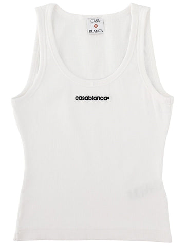 CASABLANCA - TANK TOP WITH LOGO tank-top-con-logo_8fd04381-dfb8-41c9-ad1e-be8734077306