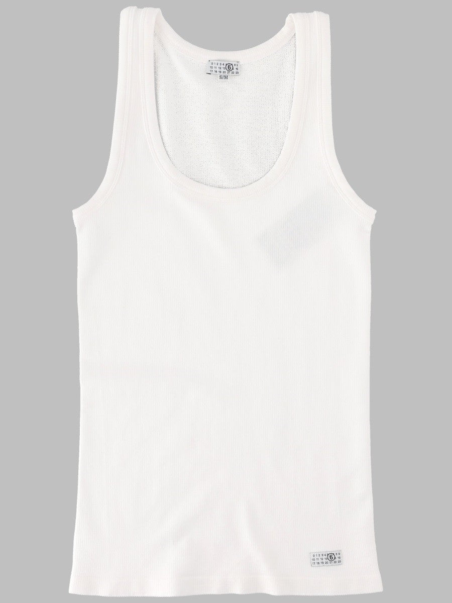 MM6 MAISON MARGIELA MM6 MAISON MARGIELA - TANK TOP ELASTICIZZATO