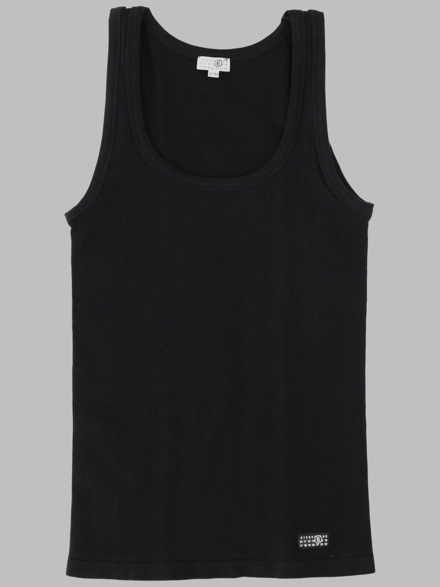MM6 MAISON MARGIELA MM6 MAISON MARGIELA - TANK TOP ELASTICIZZATO