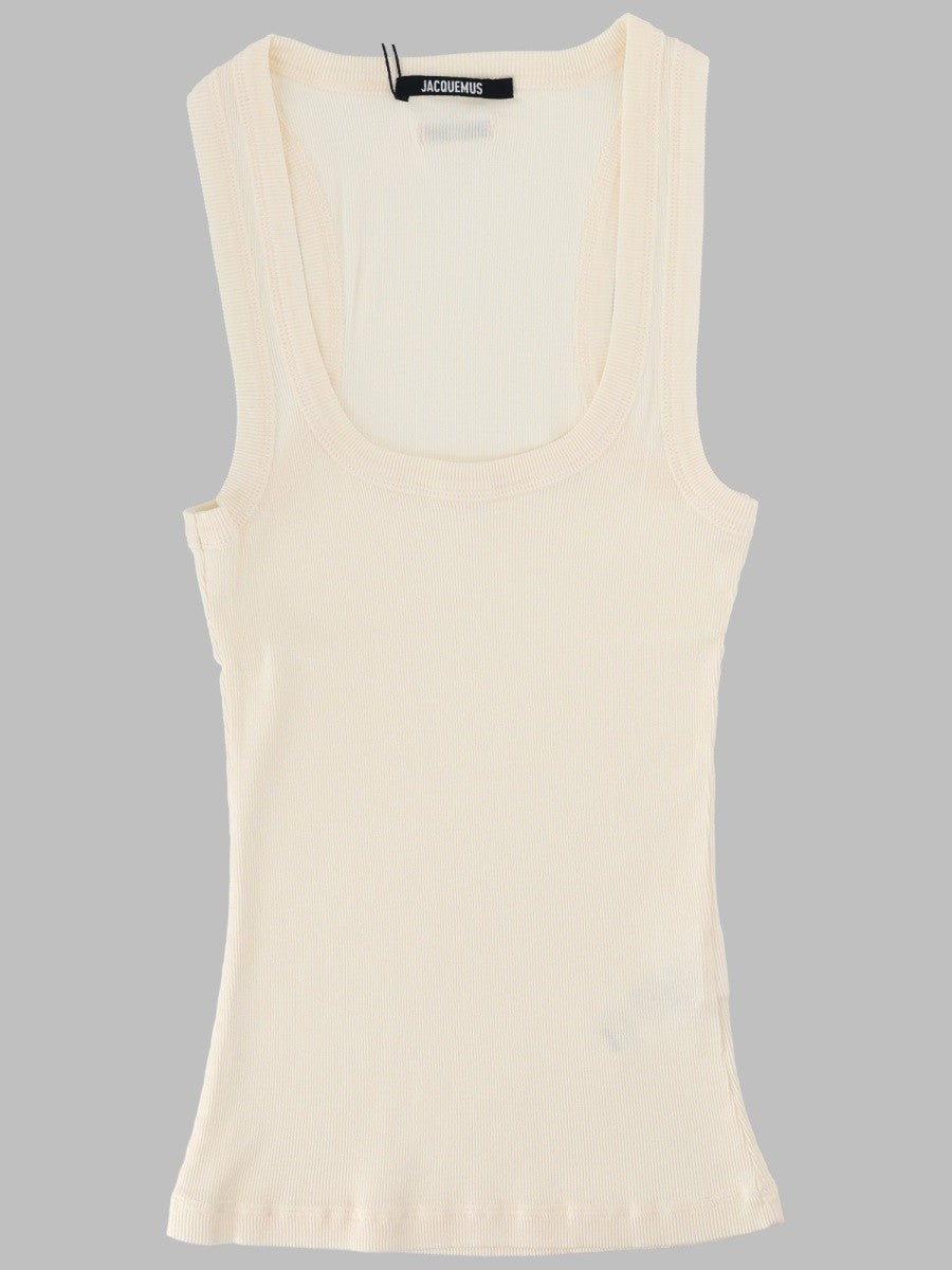 JACQUEMUS JACQUEMUS - TANK TOP "GROS GRAIN"