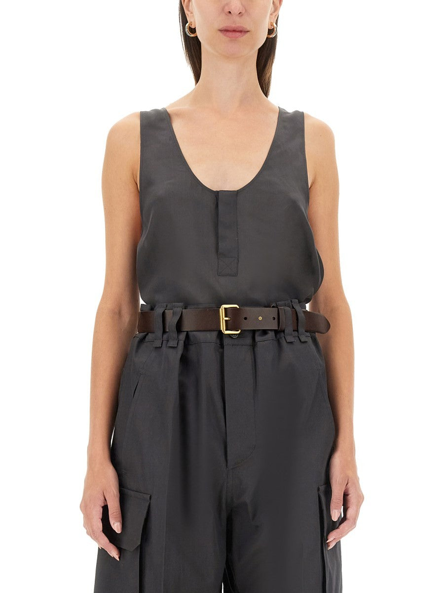 Saint Laurent - TANK TOP "HENLEY" tank-top-henley_561be39a-3aa9-48ad-ad35-d1a10da12269