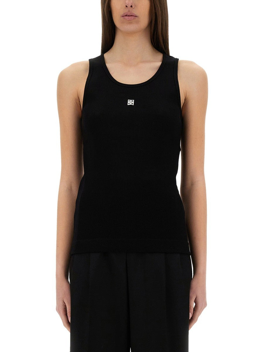 Givenchy - TANK TOP WITH LOGO tank-top-with-logo_4af65226-0b8c-4d4d-b29e-1125a663c8b6