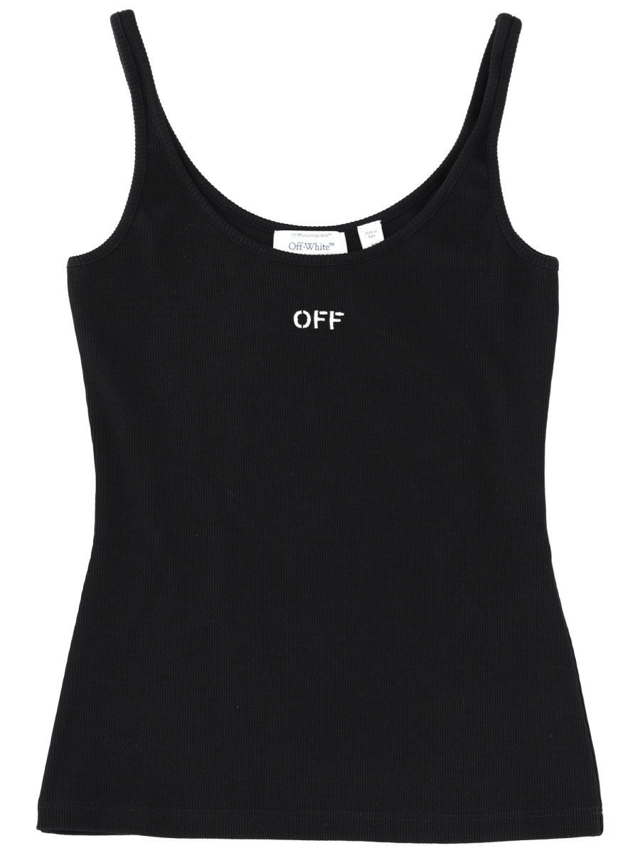 Off White - TANK TOP WITH LOGO tank-top-with-logo_a4b79b07-e47b-499d-9f52-519d93cfd091