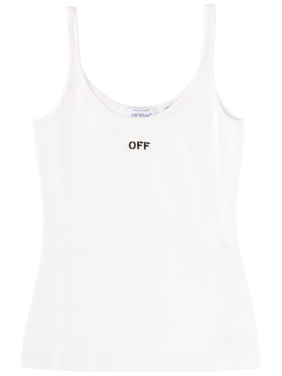 Off White - TANK TOP WITH LOGO tank-top-with-logo_d26b911f-8f29-4d6c-b882-99acea1dccf3