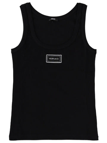 Versace - TANK TOP WITH LOGO tank-top-with-logo_d7a25104-493f-4738-a316-afcafddb57ca
