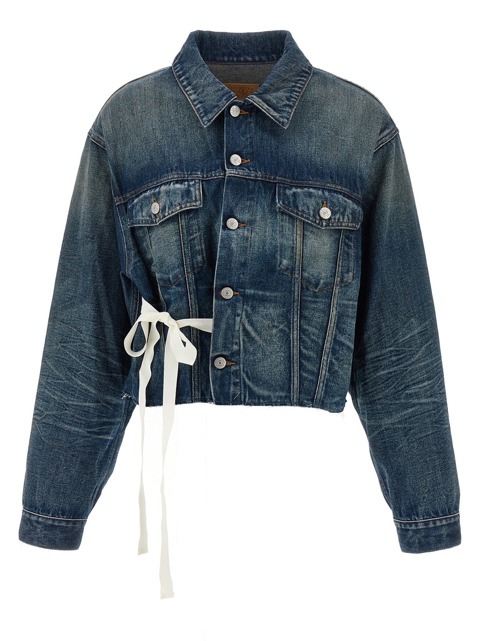 MM6 MAISON MARGIELA - Tape denim jacket