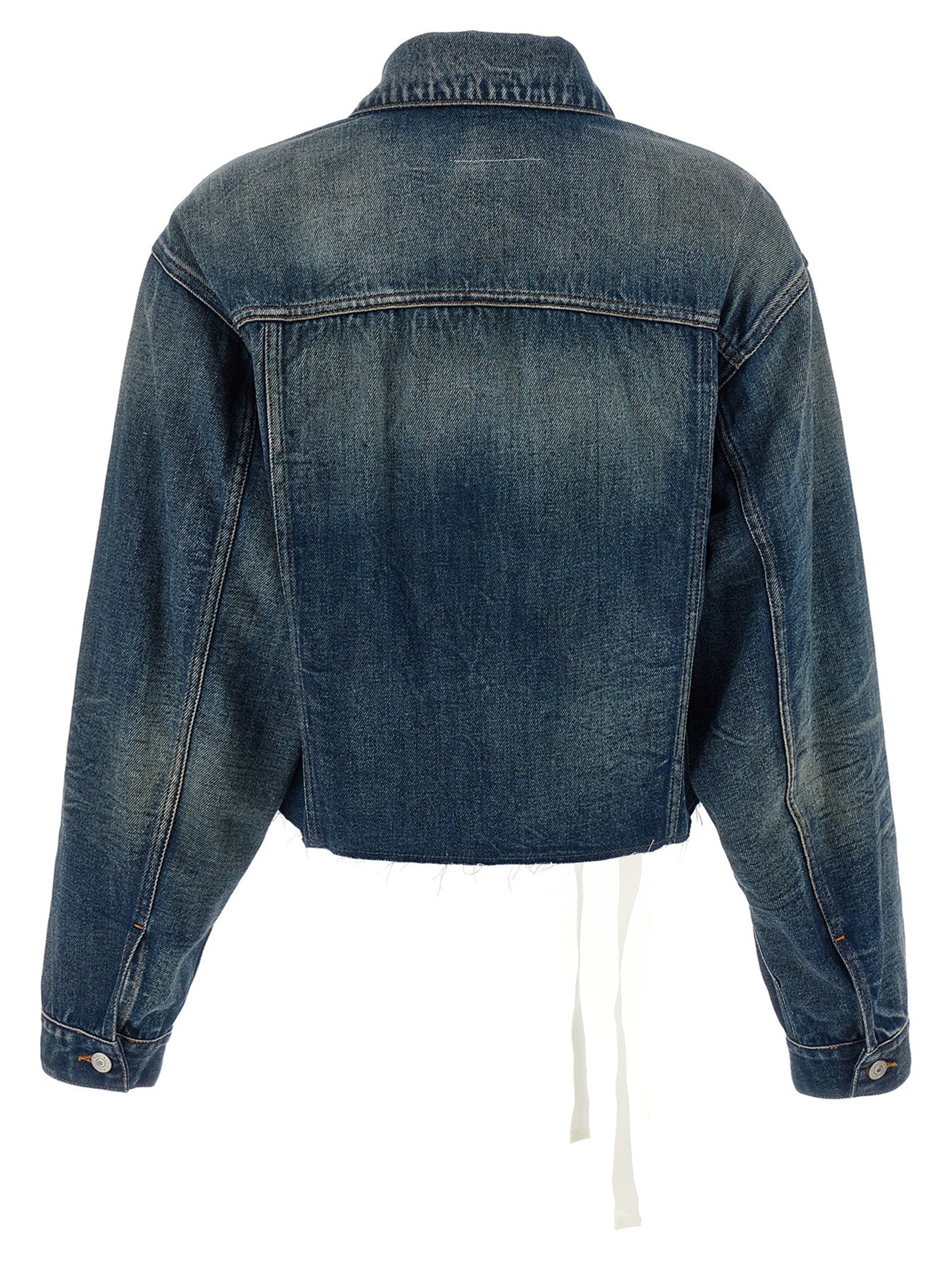 MM6 MAISON MARGIELA - Tape denim jacket