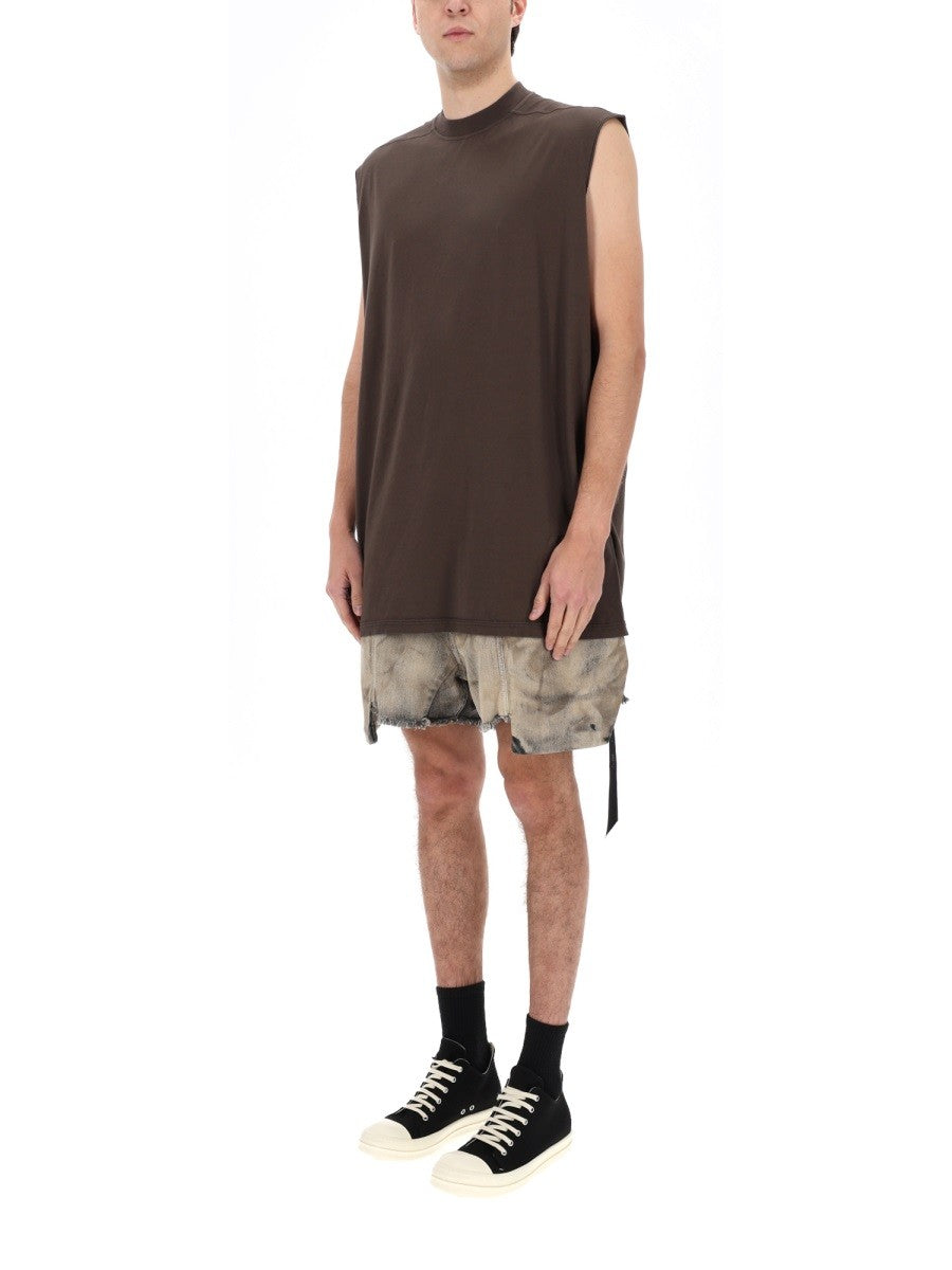 RICK OWENS DRKSHDW RICK OWENS DRKSHDW - "TARP-T" T-SHIRT