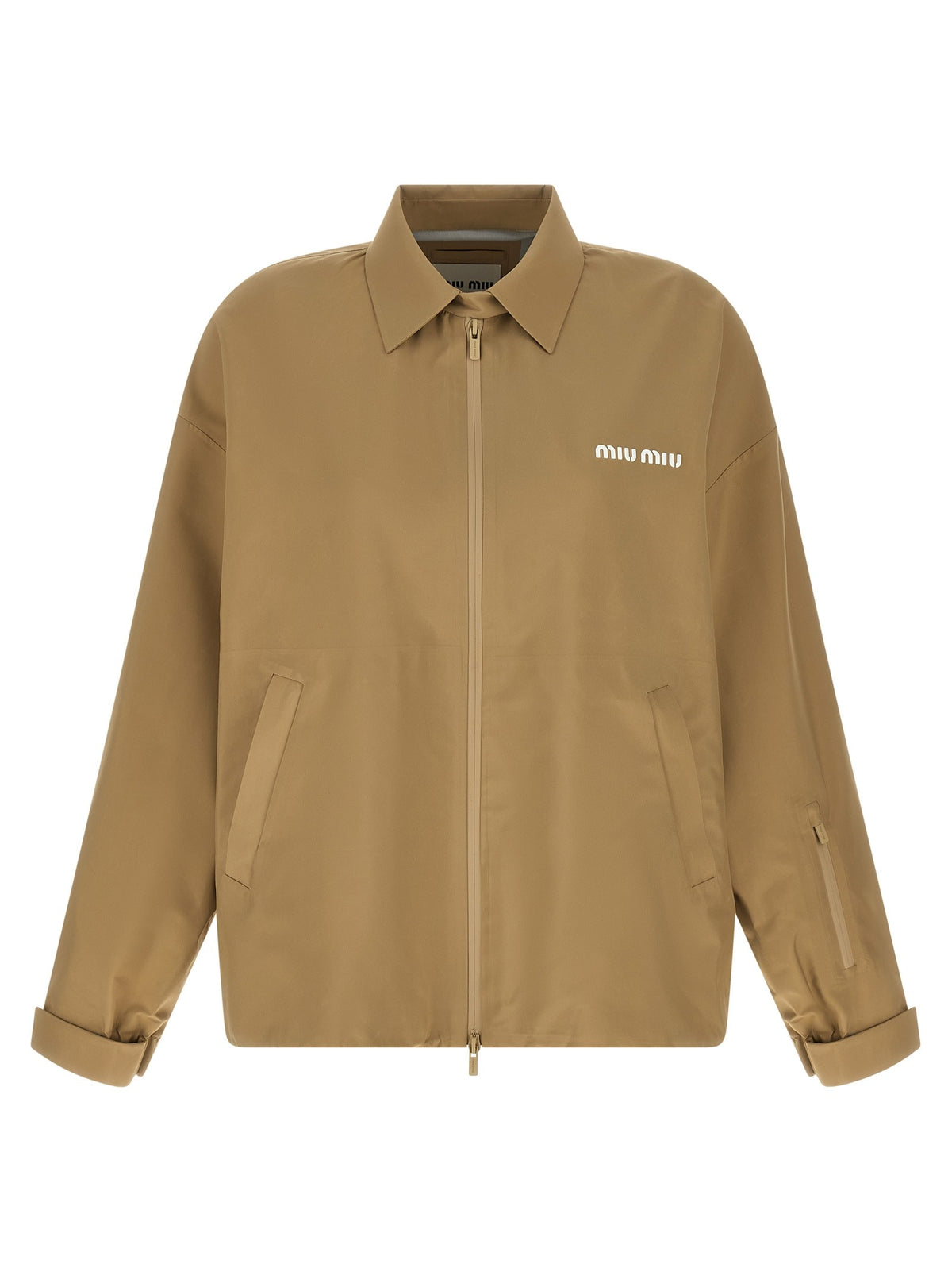 Miu Miu - Tech canvas windbreaker