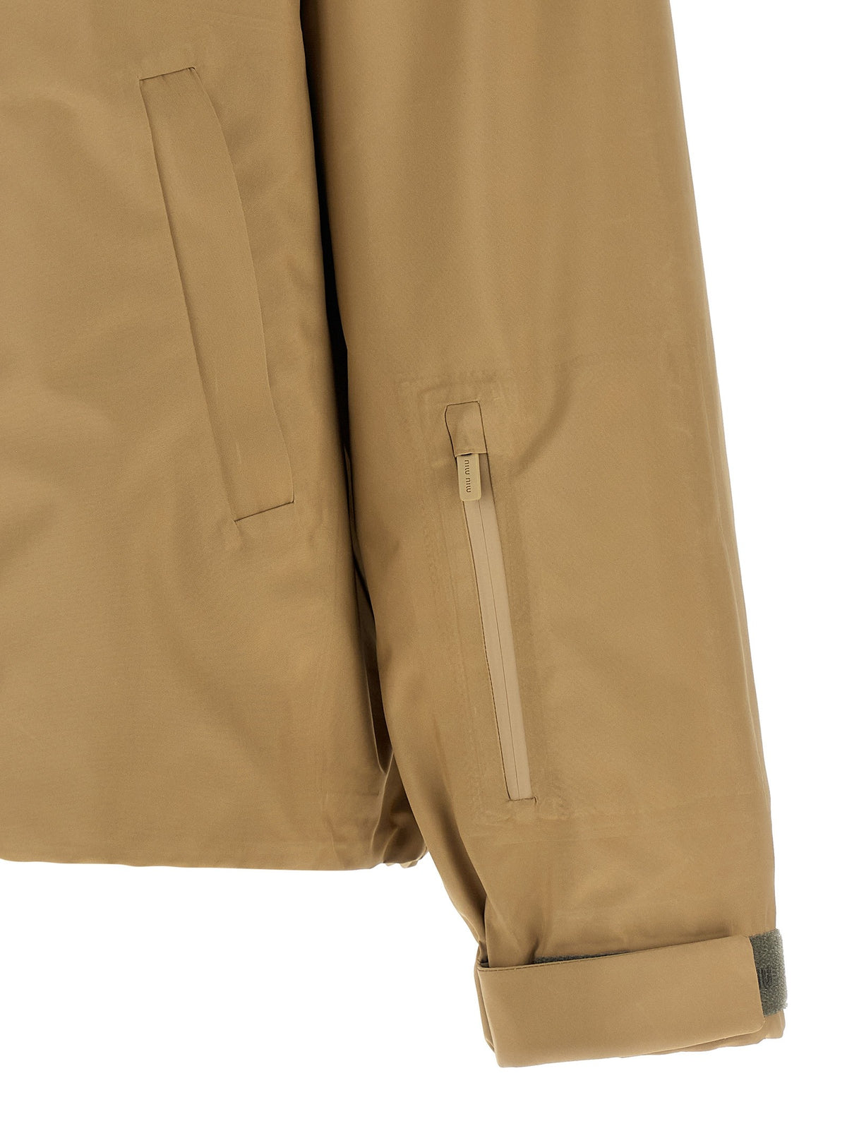 Miu Miu - Tech canvas windbreaker