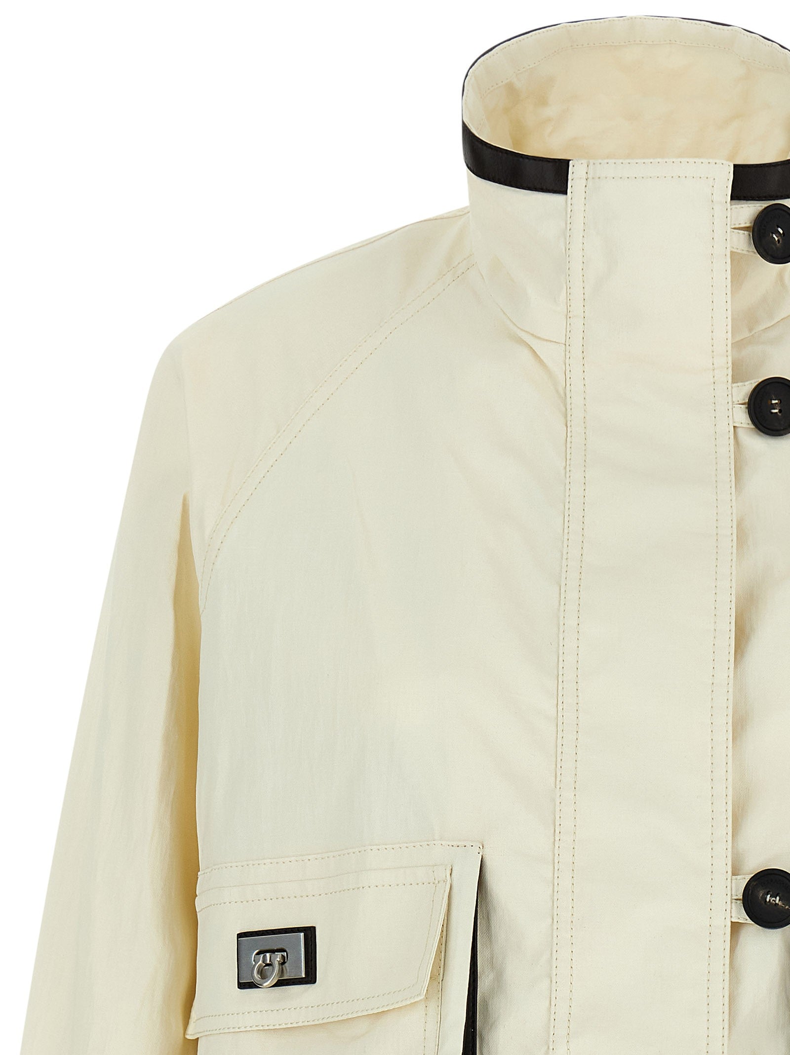 Ferragamo - Tech linen jacket