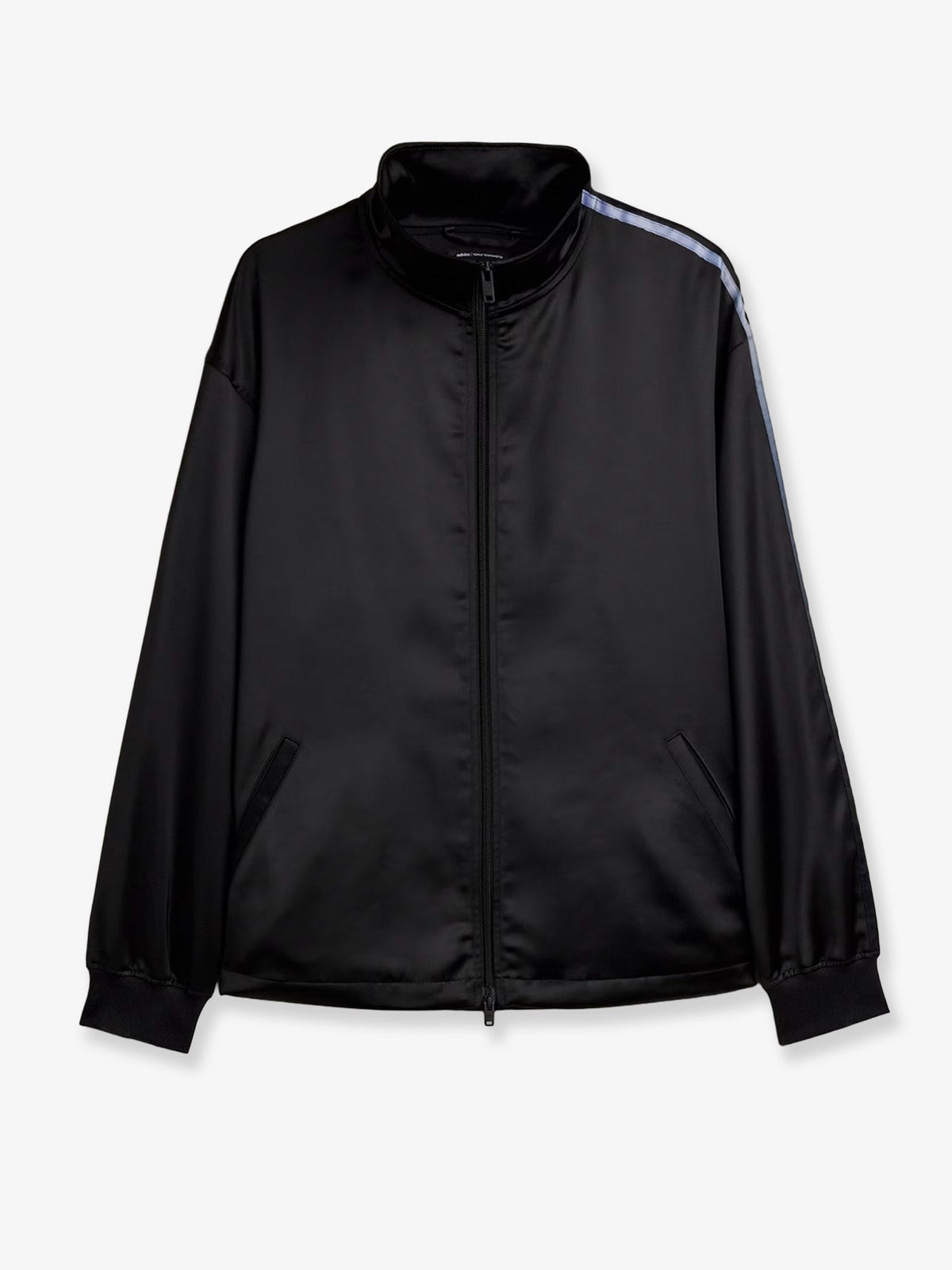 ADIDAS Y-3 - Technical fabric sweatshirt with iconic side stripes Black