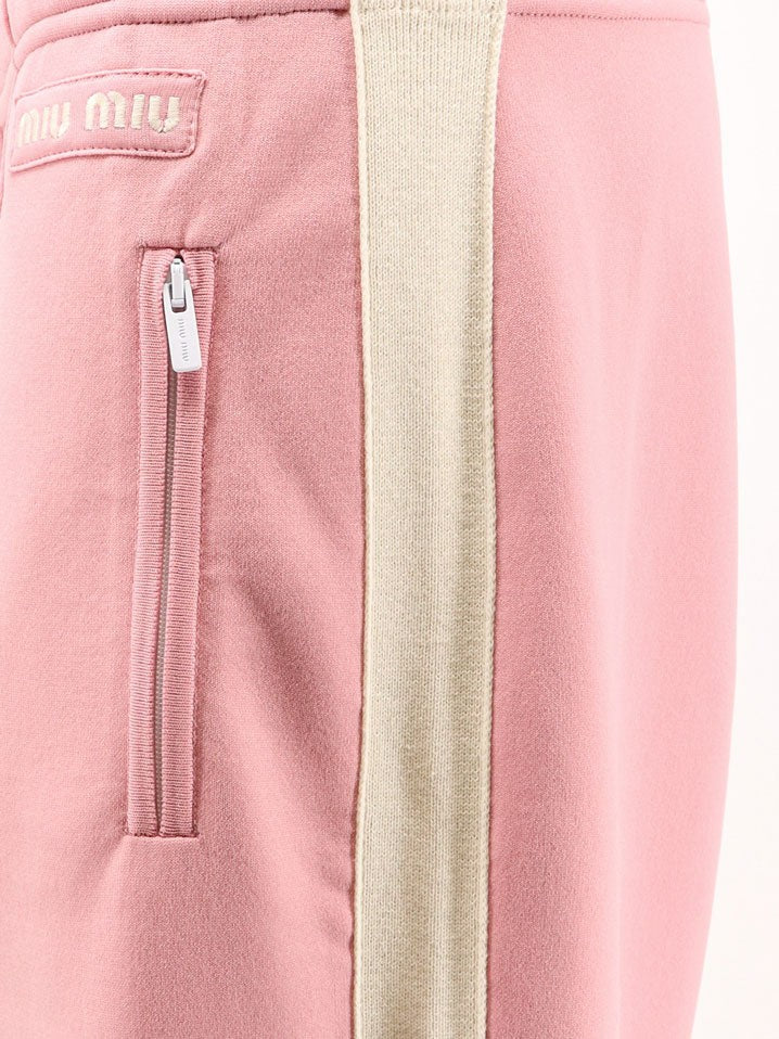 Miu Miu - Technical fabric trousers