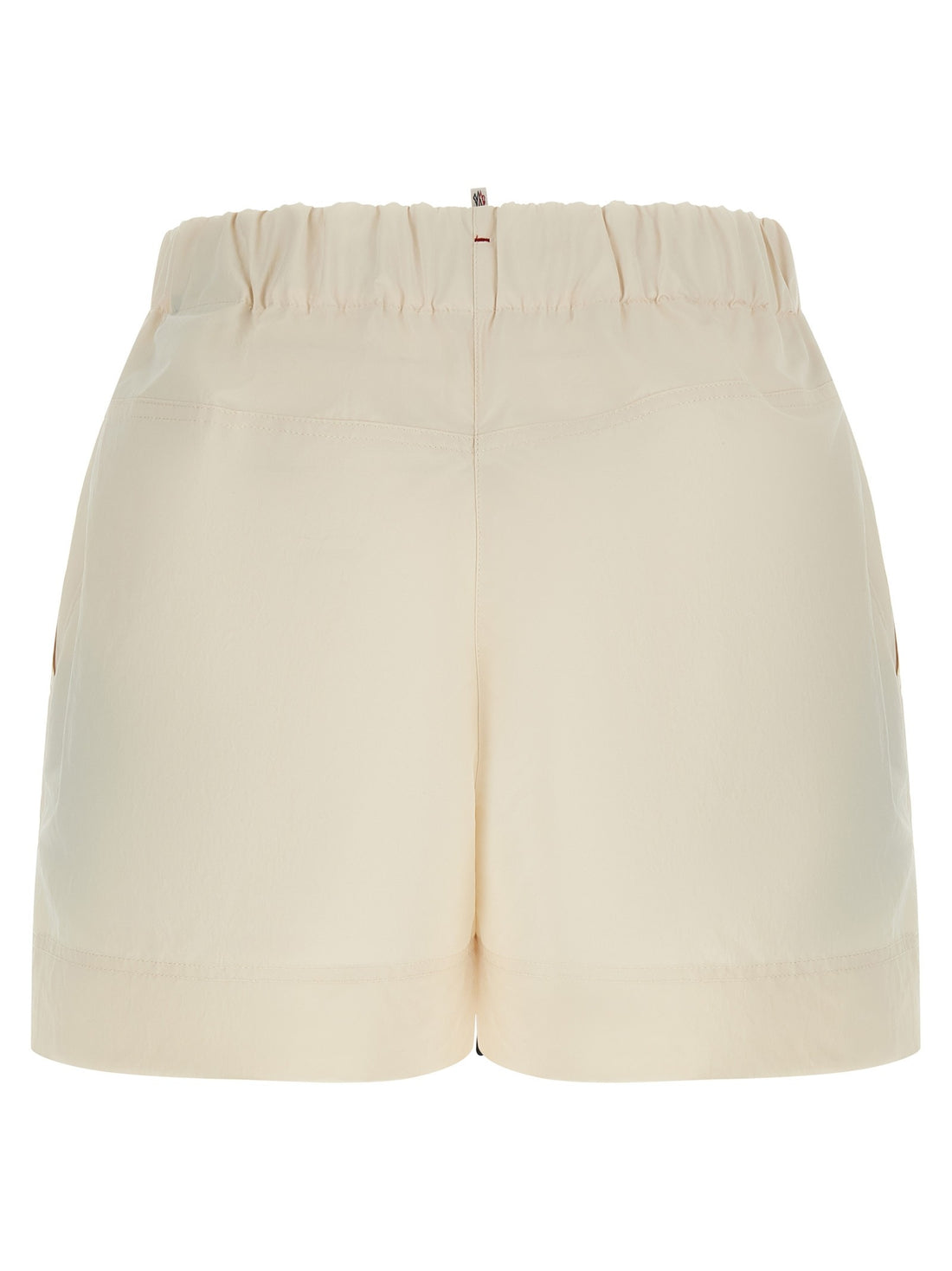 MONCLER GRENOBLE - Technical froissé shorts White XS